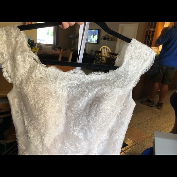 Oleg Cassini Wedding Dress - Picture 6 of 7